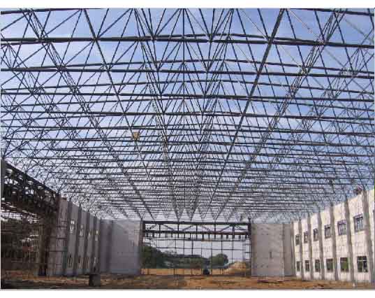 吉首湖南长沙5712飞机库网架工程